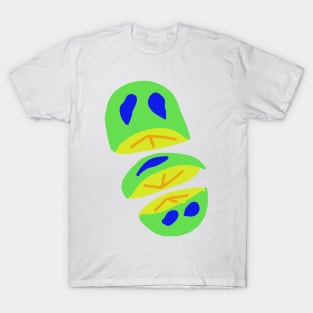 green fruit art T-Shirt